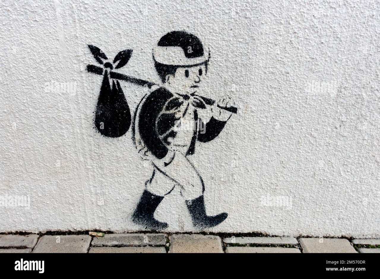 The History of Stencil Street Art