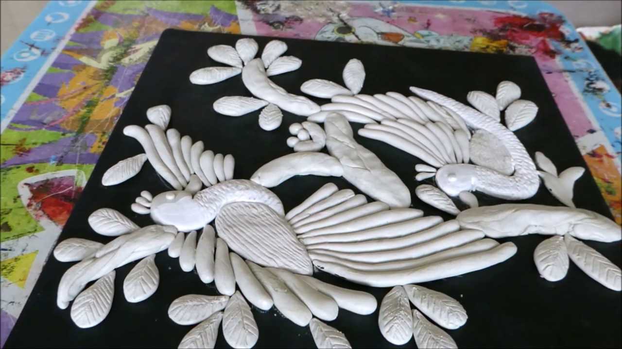 Creating a Clay Mural on Canvas