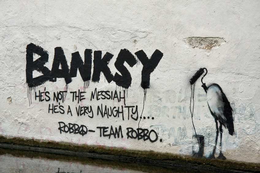 The Rise of Banksy: An Enigmatic Street Artist