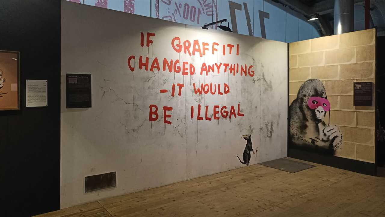Stencils as a Key Element in Banksy's Work