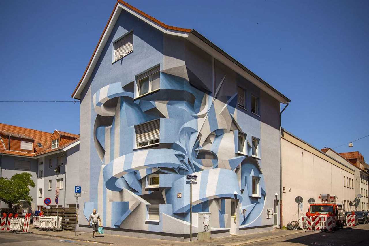 illusion street art exploring optical perception