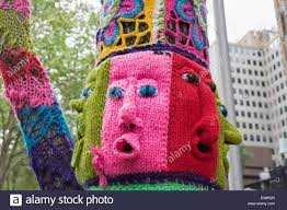 Global Impact of Knitted Wool Street Art