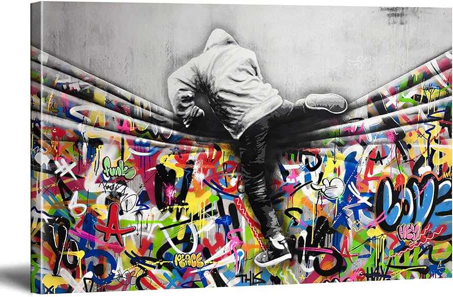 The Colorful Expression of Modern Graffiti Art