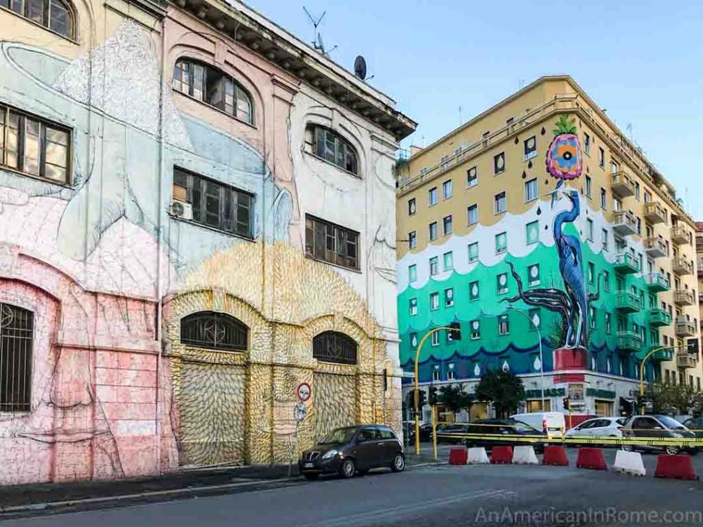 street art in ostiense a vibrant display of urban
