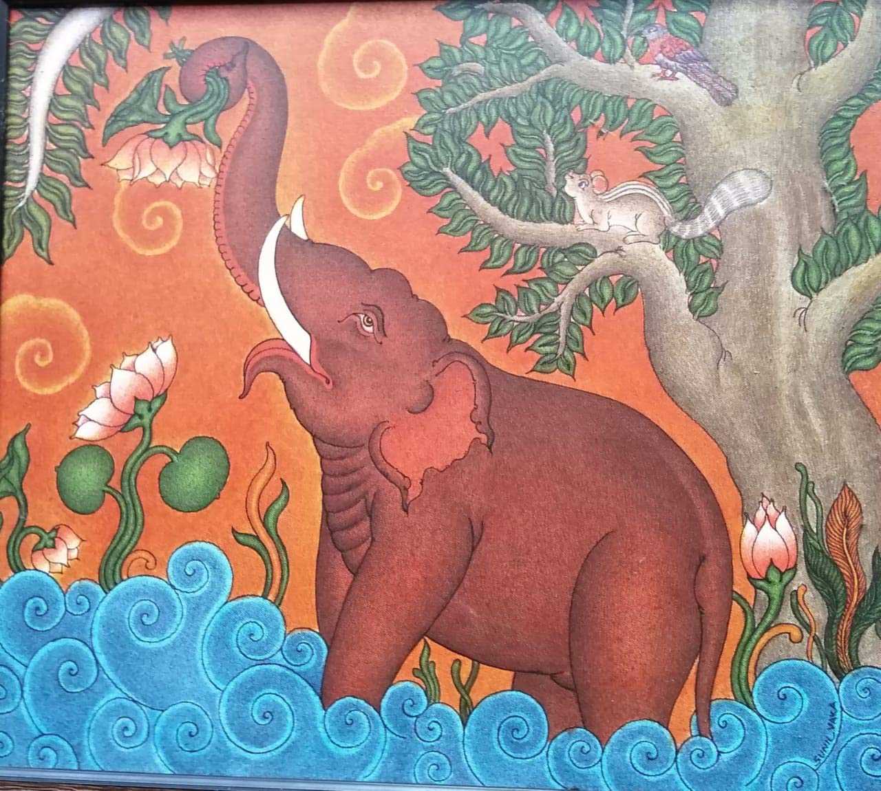 Subjects and Themes in Kerala Traditional Mural Painting