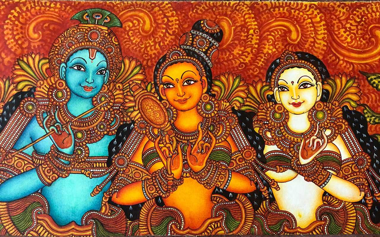 kerala traditional mural painting gd2rukkv