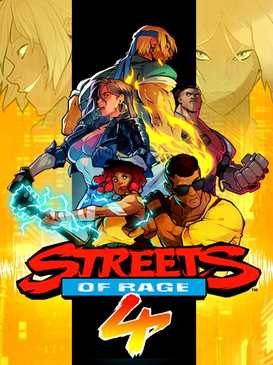 streets of rage 4 art embracing the fighting game