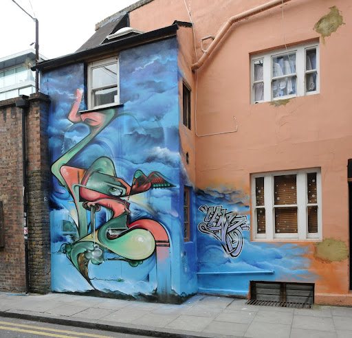 Mural by Cenz: A Visual Symphony in East London