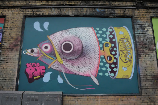 Exploring Urban Narratives: Krio’s Mural in East London