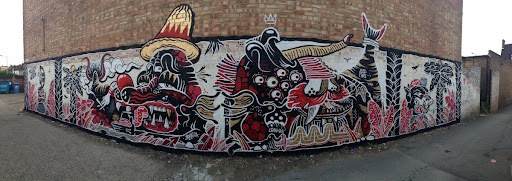 Yok and Sheryo: Collaborative Street Art Murals in Sydenham