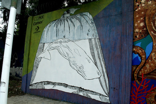 Oceane Rou’s Mural in Mexico City: A Splash of Street Art Brilliance