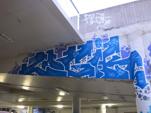 Logic’s Mural at Rose Street Car Park, Fitzroy, Melbourne